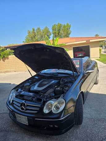 Dammam, Vehicles, Cars & Trucks , SAR 1,  Mercedes CLK 280 , V6 3.0,  2007,  Automatic,  216 KM,  Very Good Condition Family Used Car With Convertible