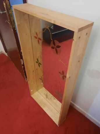 Riyadh, Furniture, SAR 50,  Framed Designed Mirror