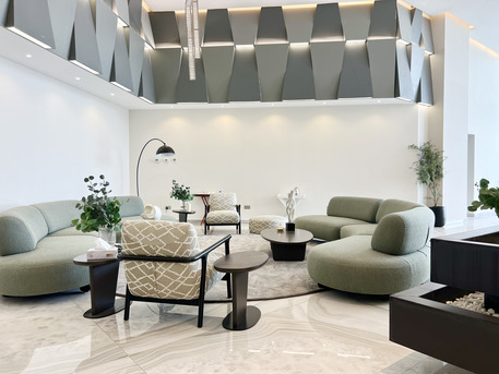 Al Seef, Apartments/Houses, BHD 525/month,  Furnished,  2 BR,  135 Sq. Meter,  Furnished 2BR+Maid | Private Balcony | Pool & Gym | EWA Included