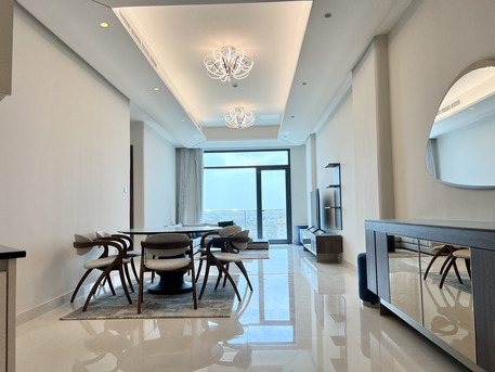 Al Seef, Apartments/Houses, BHD 525/month,  Furnished,  2 BR,  135 Sq. Meter,  Furnished 2BR+Maid | Private Balcony | Pool & Gym | EWA Included