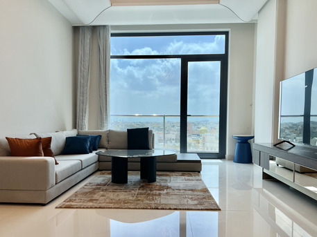 Al Seef, Apartments/Houses, BHD 525/month,  Furnished,  2 BR,  135 Sq. Meter,  Furnished 2BR+Maid | Private Balcony | Pool & Gym | EWA Included