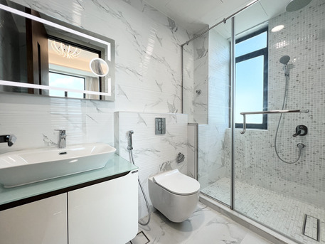 Al Seef, Apartments/Houses, BHD 525/month,  Furnished,  2 BR,  135 Sq. Meter,  Furnished 2BR+Maid | Private Balcony | Pool & Gym | EWA Included