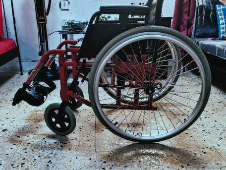 Riyadh, Health & Beauty Items, SAR 450,  New Red Wheelchair For 450SAR