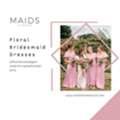 GBP 60,  Floral Bridesmaid Dresses For Romantic Wedding Moments | Maids To Measure UK
