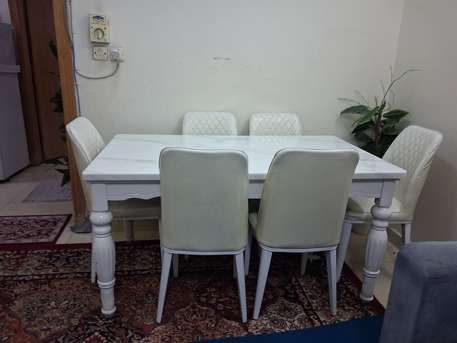 Hara, Household Items, SAR 1200,  Sofa Sets / Dinning Table White Marble