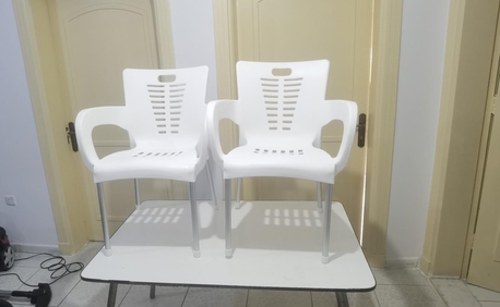 Jeddah, Furniture, SAR 250,  Chairs & Table 50 Rayyal Each.