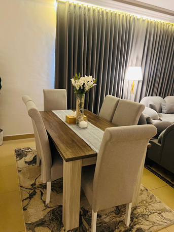 Riyadh, Furniture, SAR 1000,  6 Seater Dining Table Wooden - Homebox