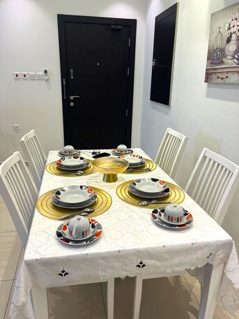 Hidd, Apartments/Houses, BHD 350/month,  Furnished,  2 BR,  115 Sq. Meter,  Luxurious Deluxe 2 BHK Apartment For Rent In Hidd BD.350/- With EWA.