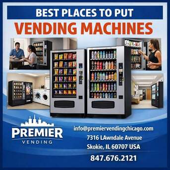 Chicago, Food & Drink, Best Places To Put Vending Machines For Offices, Gyms & High-Traffic Locations