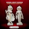 INR 45000,  Premium Radha Krishna Marble Statue &ndash; Divine Craftsmanship By Agrawal Moorti Bhandar