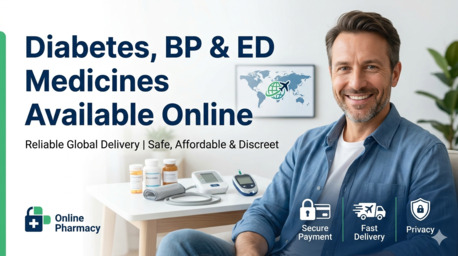 Ahmedabad, Health & Beauty Items, Diabetes, BP & ED Medicines Online &ndash; Reliable Worldwide Delivery | PillsVital