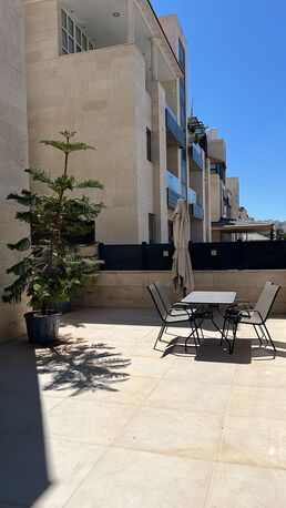Abdoun, Apartments/Houses, JOD 14000/year,  Furnished,  2 BR,  115 Sq. Meter,  Ground Floor Apartment For Rent In Abdoun