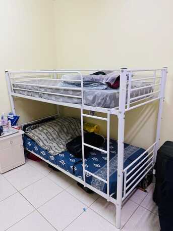 Al Aziziyah, Furniture, SAR 600,  Home Box Bunk Bed Including Mattress(Hardly Used) For Urgent Sale
