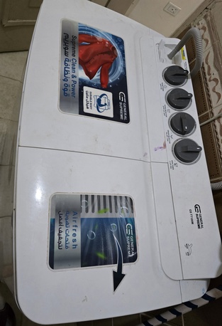 Al Rehab, Appliances, SAR 600,  Washing Machine Semi Automatic Good Condition Only 1 Year Old