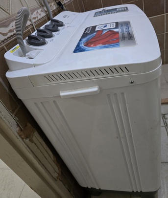 Al Rehab, Appliances, SAR 600,  Washing Machine Semi Automatic Good Condition Only 1 Year Old