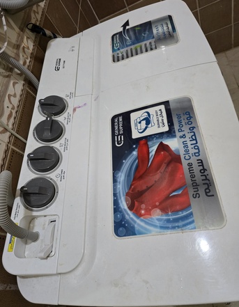Al Rehab, Appliances, SAR 600,  Washing Machine Semi Automatic Good Condition Only 1 Year Old