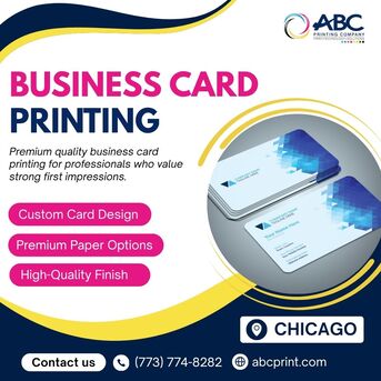 Chicago, Printing, Business Card Printing In Chicago