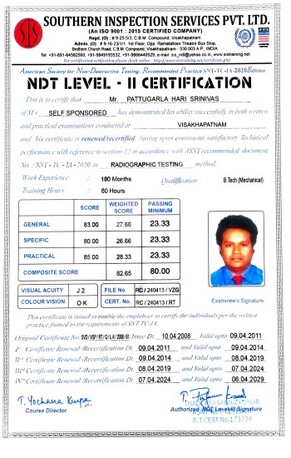 Riyadh, Job Seekers, WELDING INSPECTOR