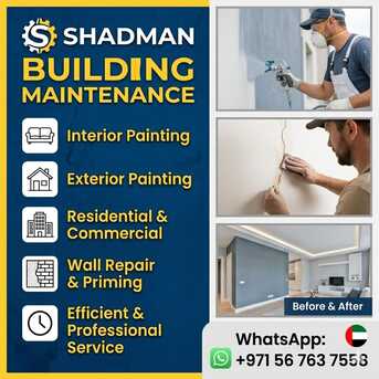 Dubai, Construction, Painting Maintenance Service
