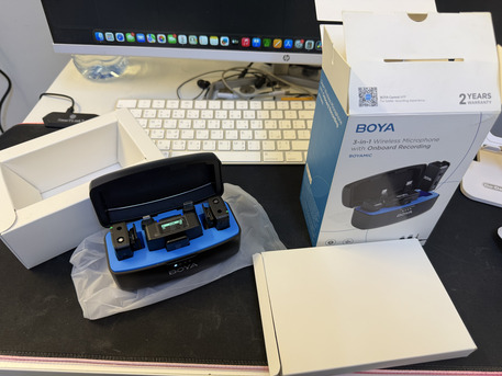 Al Naseem, Electronics, SAR 350,  BOYA  MIC 3-1 WIRELESS