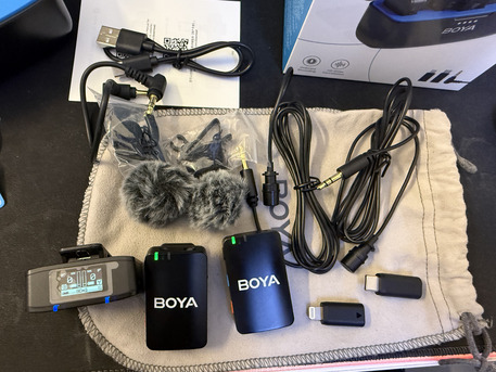 Al Naseem, Electronics, SAR 350,  BOYA  MIC 3-1 WIRELESS