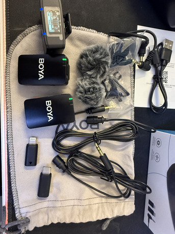 Al Naseem, Electronics, SAR 350,  BOYA  MIC 3-1 WIRELESS