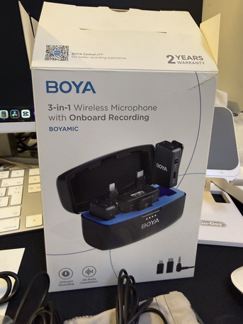 Al Naseem, Electronics, SAR 350,  BOYA  MIC 3-1 WIRELESS