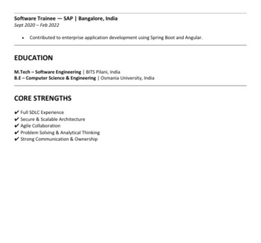 Riyadh, Job Seekers, Full Stack Java Developer | SpringBoot | Angular/React | 5 Years Exp