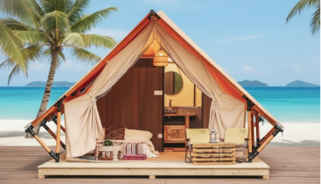 New York, Business, Safari Canvas Tent &ndash; Strong, Spacious, And Easy To Use