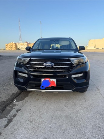 Khobar, Vehicles, Cars & Trucks , SAR 84500,  FORD EXPLORER/ XLT MID OPTION.  4X4WD,  2021,  Automatic,  127000 KM,  7 SEATERS / AGENCY MAINTAINED SAUDI SPECS