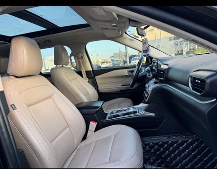 Riyadh, Vehicles, Cars & Trucks , SAR 84500,  FORD EXPLORER XLT MID OPTION/ 4X4WD,  2021,  Automatic,  127000 KM,  Executive Used / 7SEATERS 2nd Owner/ SAUDI SPECS