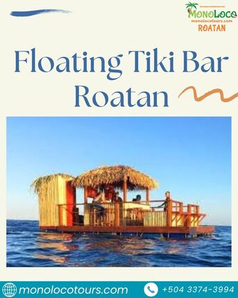 Tegucigalpa, Travel, Floating Tiki Bar Roatan