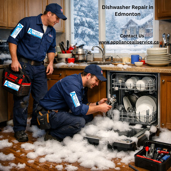 Edmonton, Appliance Repair, Dishwasher Disaster? Appliance All Service Fixes It Fast In Edmonton