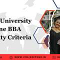 Sharda University Online BBA Eligibility Criteria