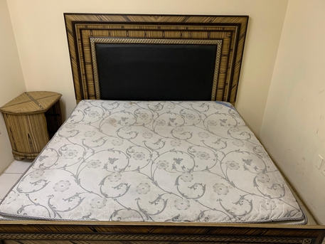 Khobar, Furniture, SAR 650,  One Big Size  Bed With Side Table .one Dressing Table .one Six Door Cupboard.one Sofa