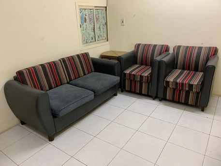 Khobar, Furniture, SAR 650,  One Big Size  Bed With Side Table .one Dressing Table .one Six Door Cupboard.one Sofa