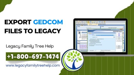 New York, Computer, Export GEDCOM Files From Any Software To Legacy Family Tree