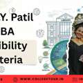 Dr. D.Y. Patil BBA Eligibility Criteria