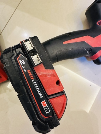 Jeddah, Tools, SAR 500,  Milwaukee M18 18-Volt Lithium-Ion Brushless Cordless Compact Drill/Driver - 1/2in