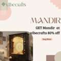 INR 2600,  Mandir &ndash; Elegant Spiritual D&eacute;cor By Vibecrafts