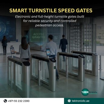 Dubai, Computer, Smart Turnstile Solutions Compliant With Qatar Security Standards