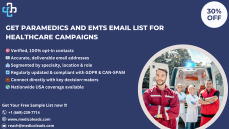 Boston, Business, Paramedics And Emts Email Lists For Targeted Outreach