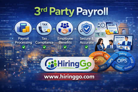 Gurugram, Jobs, Third Party Payroll Services For Easy HR Management