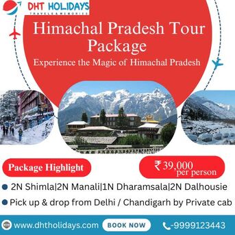 New Delhi, Travel, Book 8 Days Himachal Pradesh Tour Package