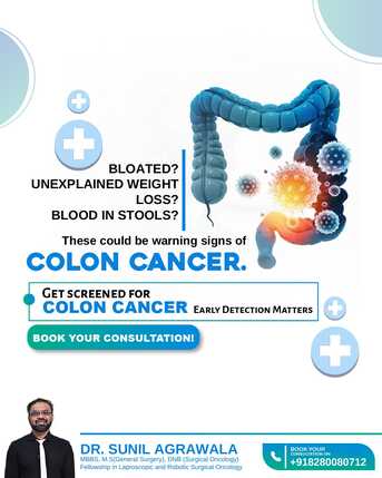 Bhubaneswar, Health, Warning Signs Of Colon Cancer | Best Oncologist In Bhubaneswar | Dr. Sunil Agrawala