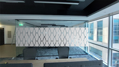 Dubai, Printing, Frosted Glass Stickers