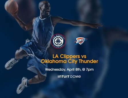 Los Angeles, Sports, LA Clippers Vs Oklahoma City Thunder Tickets