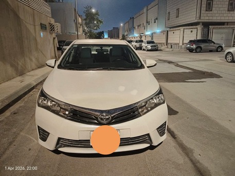 Al Malaz, Vehicles, Cars & Trucks , SAR 37000,  Toyota Corolla,  2014,  Automatic,  311325 KM,  Toyota Corrolla  Model  For Sale