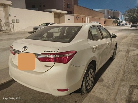 Al Malaz, Vehicles, Cars & Trucks , SAR 37000,  Toyota Corolla,  2014,  Automatic,  311325 KM,  Toyota Corrolla  Model  For Sale