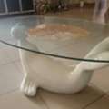 BHD 10,  Good Condition Glass Coffee Table At Cheap Price